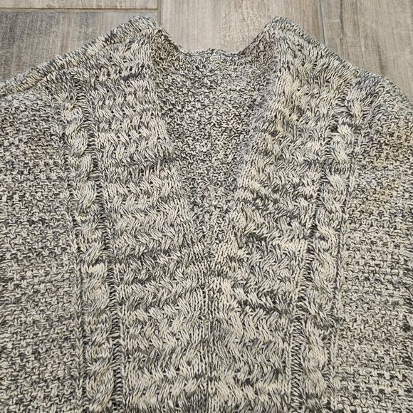 Moth Anthropologie Cardigan Womens One Size Sleeveless Zip Front Chunky Knit - Picture 10 of 13